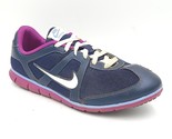 Nike Women Running Shoes Oceania NM Size US 8 Navy Blue Purple 443937 - $19.00
