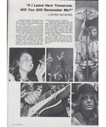 Original 1970&#39;s Georgia Southern Yearbook LYNYRD SKYNYRD LAST COLLEGE AP... - €76,56 EUR