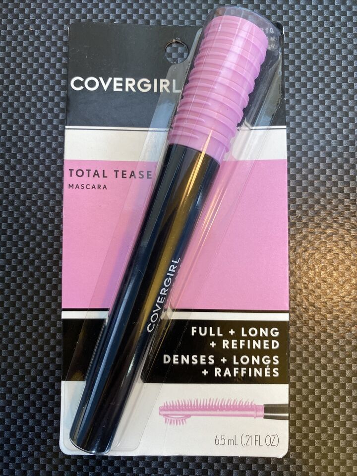 COVERGIRL Total Tease Mascara, Black Brown Brun Noir, .21 oz - 810 - $3.29