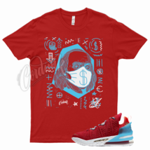 Red BEN F T Shirt for N Lebron 18 Gong Xi Fa Cai 17 16 James Gang LA by Night - £20.12 GBP+
