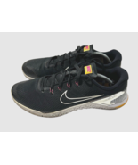 NIKE METCON 4 BLACK METALLIC SILVER SNEAKERS MEN 13 AH7453-008 SPECIAL E... - $58.17 CAD