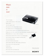 Sony Electronics Digital Video Cassette Vintage 1997 Full-Page Print Mag... - $180.80 MXN