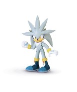 Sonic The Hedgehog Modern Silver 2.5&quot; Action Figure Sega - £10.94 GBP