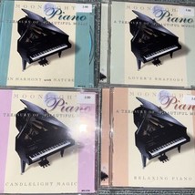 Moonlight Piano Lot Of 4 CDs Candlelight Lover’s Rhaps Relaxing Harmony ... - £15.72 GBP
