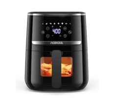 Air Fryer Oven 4.5L with Silicone Liner, Rapid Air Circulation Oil Free Digital - £80.86 GBP