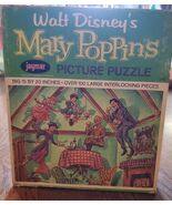 1964 Jaymar Walt Disney Mary Poppins Tea Party BIG puzzle 15 x 20 #5016 - $25.00