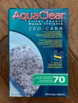 AQUACLEAR FLUVAL 70/300 ZEO CARB CARBON W AMMONIA &amp; NITRITE BLOCKER ALL ... - £7.09 GBP