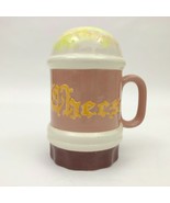 Vintage Cheese Shaker Large Ceramic 1975 by KS - $19.79