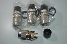 Lot of 4 PPC 7/8&quot; DIN Female Connectors for EC5-50 Cable Part# CC-DF-EC5 - £48.74 GBP