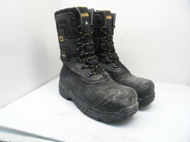 DAKOTA Men&#39;s Traction On Demand Comp Toe Comp Plate Winter Boots 8912 Black 12M - £42.55 GBP