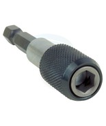 1/4 60mm Hex Shank Quick Release Drill Magnetic Screwdriver Bit Holder - £6.92 GBP