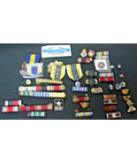 Various Collectible Mixed Lot of US Military Medals and Non-Military Pins - $29.39