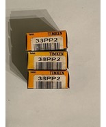 3 New Timken Ball Bearings, 38PP2 radial deep groove type, 22x8x7mm - $414.83 MXN