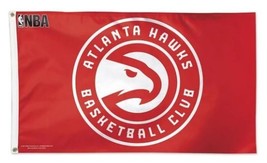 Atlanta Hawks Sport Team Flag 3X5Ft Polyester Banner USA Digital Printing - £12.57 GBP