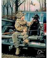 Ducks Unlimited Tin Sign Forever Friends Wall Decor 16&quot; x 12.5&quot; - $22.99