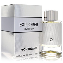 Montblanc Explorer Platinum Cologne By Mont Blanc Eau De Parfum Spray 3.4 oz - £64.11 GBP