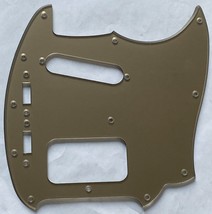 Guitar Pickguard For Fender Kurt Cobain Mustang Style,1 Ply Acrylic Gold - £9.40 GBP