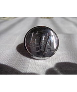 CTA Waterbury, Conn. Silver-Toned Button 1 Loop Vintage (#3698) - $20.41 CAD