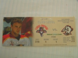 NHL Florida Panthers Vs Buffalo Sabres 11/28/1998 Ticket Stub - £3.15 GBP