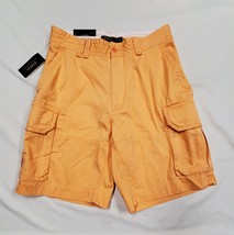 32 Polo Ralph Lauren CARGO Orange Classic Fit 10&quot; Cotton 6 Pocket Shorts... - £38.65 GBP