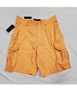 32 Polo Ralph Lauren CARGO Orange Classic Fit 10&quot; Cotton 6 Pocket Shorts... - £37.92 GBP