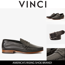 The Eregli Black Leather Penny Loafer Men Shoe image 3