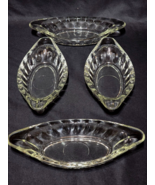 Vintage 9&quot; x 4&quot; Banana Split Boat Dessert Sundae Dish INDIANA GLASS - Se... - $18.68