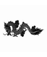 Anewdecals Dragon Wall Sticker-Chinese Flying Dragon Fantasy-Custom Colo... - £18.71 GBP+