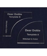 Dear Dottie Template Set Designed for use with the pattern created by Ra... - $15.99
