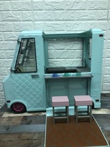 Our Generation OG Girl Food Truck, Food ICE CREAM  Toy Play Car Lights Music OG - £67.58 GBP