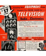 1949 DeForest DeVry Radio Television Jobs Advertisement Vintage Electron... - $368.75 MXN