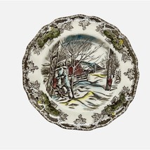 Johnson Brothers Friendly Village Sugar Maples 6 1/8&quot; Bread Plate England #1 - £8.17 GBP