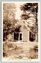 Mary Lamb School South Sudbury MA RPPC Massachusetts Postcard V27 - £5.48 GBP