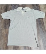 Le Tigre Men’s Striped Polo Shirt Medium Cream Ivory - $276.02 MXN