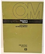 John Deere Operators Manual 56 RIDING MOWERS OM-M47047 - £9.91 GBP