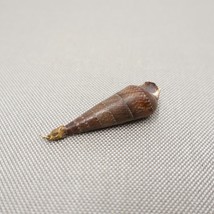 Vintage Snail Shell Pendant 2.125in Long Brown One Of a Kind - £13.95 GBP