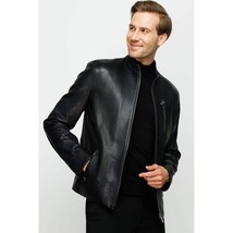 The Blanchard Black Leather Men Jacket image 4