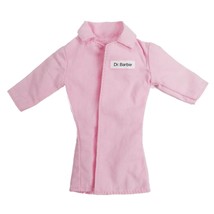 2005 Barbie Baby Doctor Pink Lab Coat Jacket Dr. Barbie Medical J0493 - £6.28 GBP