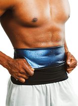 Waist Trimmer for Men Sauna Belt, Neoprene-Free Waist Cincher, Sauna Sli - £15.95 GBP+