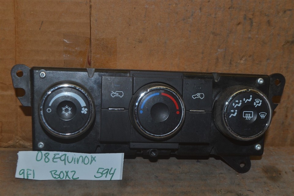 07-09 Chevrolet Equinox AC Temperature Climate 25833287 Control 594-BX2-9F1 - $13.71