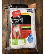 2014 Hanes Pack 7 Pair Mens White Cotton Briefs Underwear 2XL/2XG 44-46 ... - $39.76 CAD
