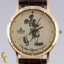 Lorus Unisex Mickey Mouse Quartz Watch "The Walt Disney Co" V811A - $259.86