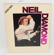 Neil Diamond 1986 Headed For the Future Tour Concert Program Souvenir Bo... - $79.15