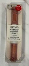 Revlon ColorStay Overtime Sheer Lipcolor SoftFlex - 870 Sheer Champagne ... - $37.13
