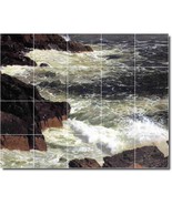 Frederic Church Waterfalls Painting Ceramic Tile Mural BTZ01762 - $273.54 CAD+