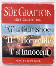 G is for Gumshoe H is for Homicide I is for Innocent Sue Grafton Audiobo... - $14.82
