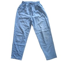 VTG Sonoma 100% Cotton Relaxed Tapered Mom Chambray Jeans 8 - £19.42 GBP