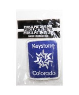 3&quot; x 2&quot; New Keystone Colorado Embroidered Patch Blue White Sew On CO Rec... - $273.78 MXN