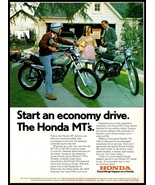 1974 Magazine Motorcycle Print Ad - HONDA MT-125, MT-250 A7 - $173.59 MXN