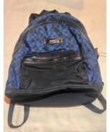 MICHAEL KORS KENT GRAPHIC CHECK BACKPACK LOGO, BLACK/BLUE B23 - $1,884.72 MXN